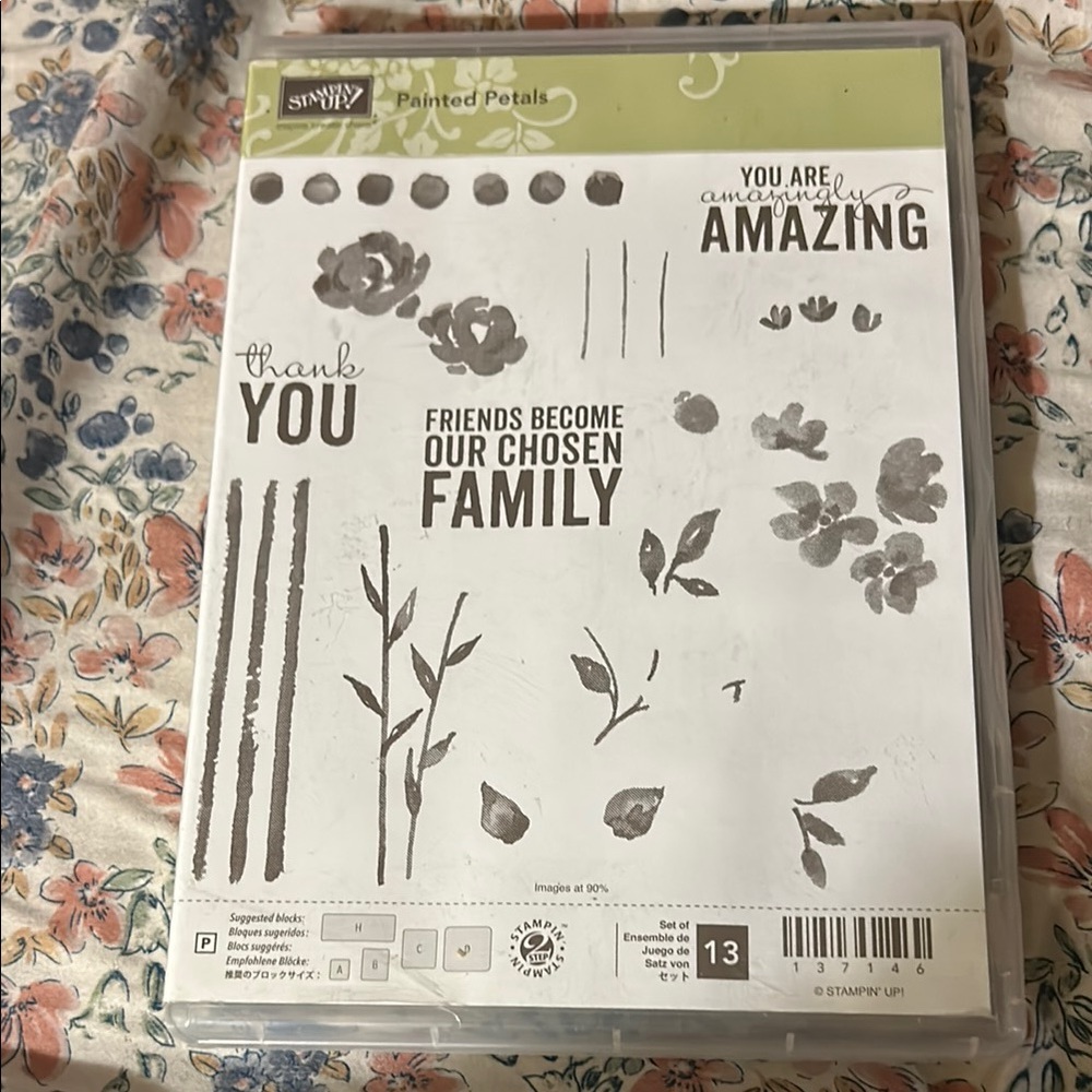 Stampin' Up! Painted Petals Stamp Set